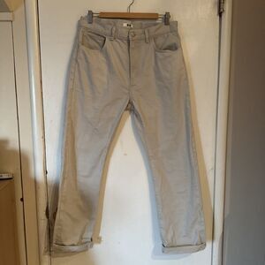 Uniqlo U Selvedge Regular-Fit Denim Jeans Natural 321 447657 | 32W